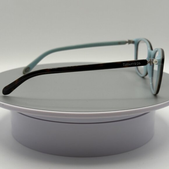 Tiffany & Co. Eyeglasses Frames Only TF 2109-H-B 8134 51-17-140 Brown Italy READ - Picture 7 of 9
